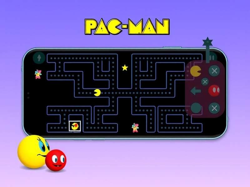 PAC-MAN online gratis gameplay screenshot