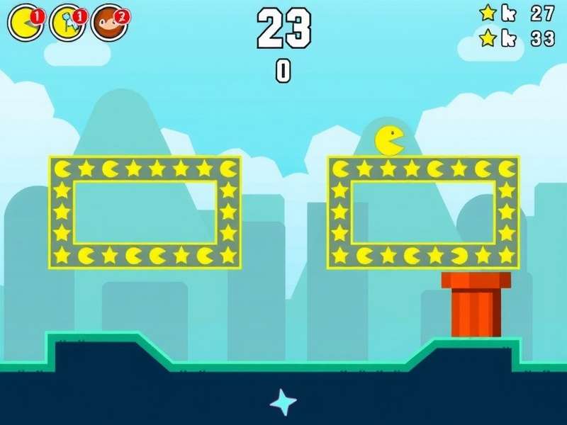 Classic Pac-Man arcade cabinet in an American diner