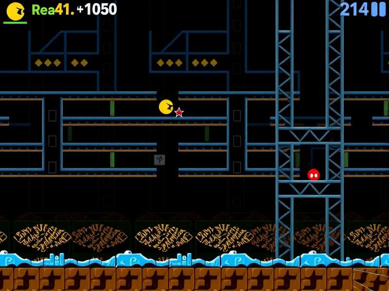 Original 1980 PAC-MAN arcade cabinet in American arcade