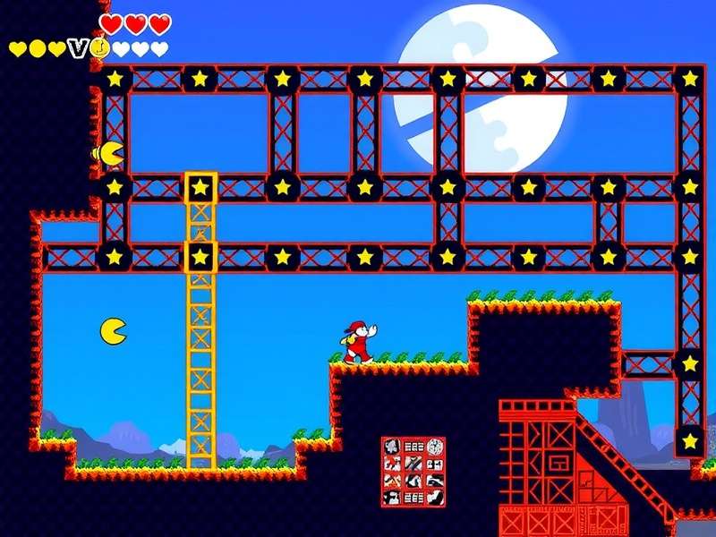 Advanced PAC-MAN strategy map showing optimal ghost patterns