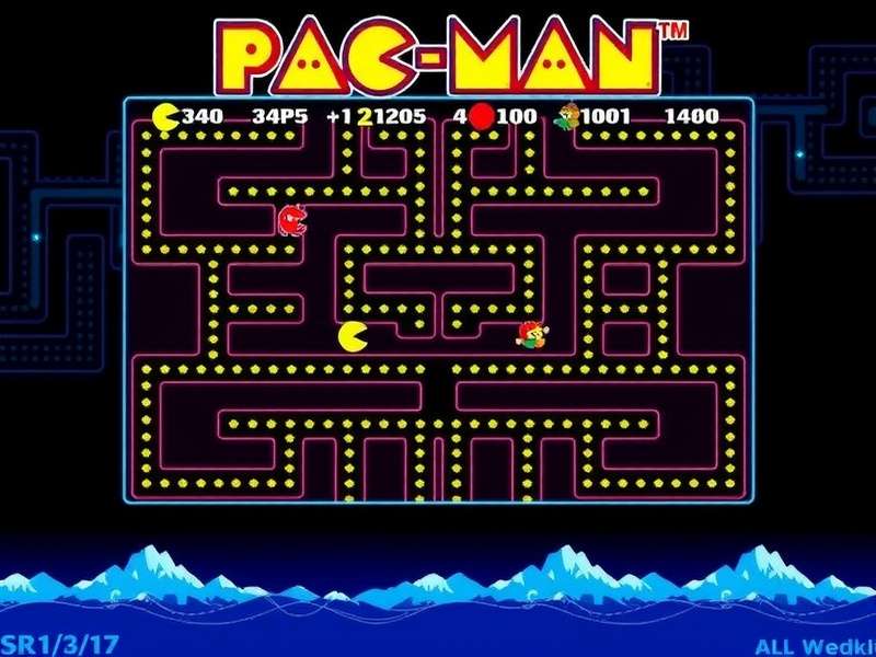 Modern Pacman Online gameplay on multiple devices