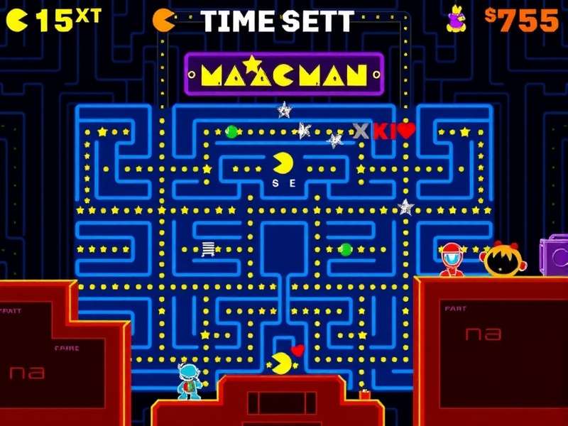 Comparison of different Ms. Pac-Man maze designs
