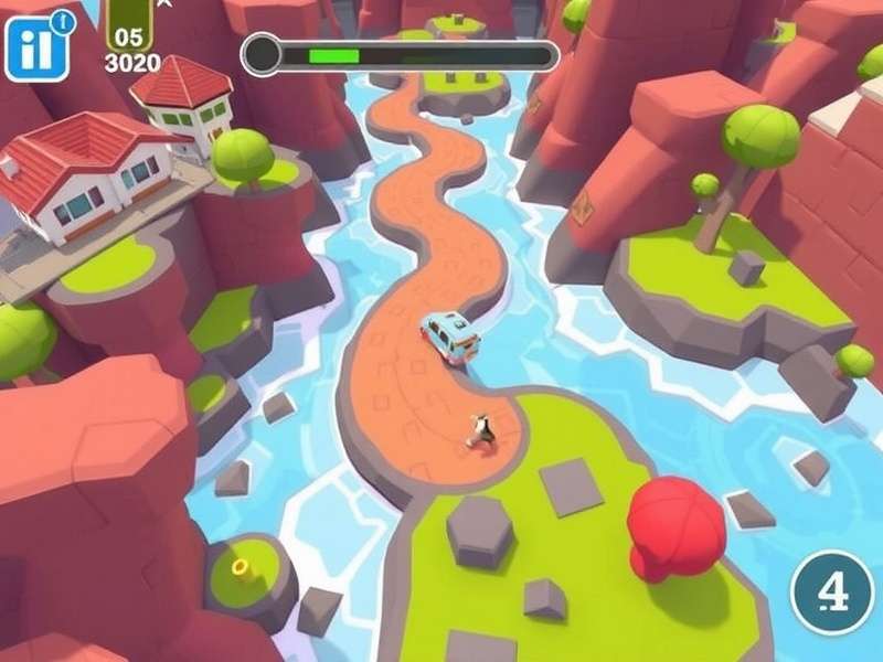 Screenshot of the Pac-Man Google Doodle on the Google homepage