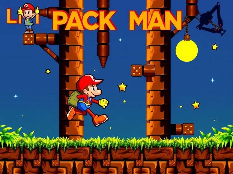 Original Pacman Arcade Cabinet in a retro arcade setting