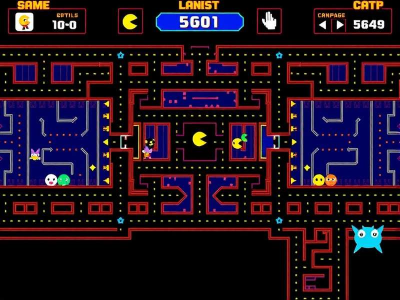 Timeline showing Pac-Man evolution from arcade to full screen HTML5