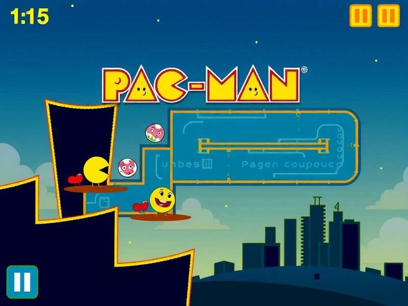Juegos De Pacman – PAC MAN arcade and Google Doodle games collage